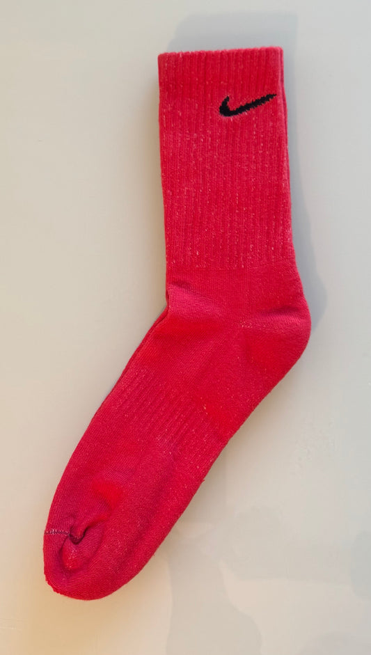 Sunset Pack 3-Pack – Red, Yellow & Sunset Swirl Tie-Dye Nike Socks | Warm Tones