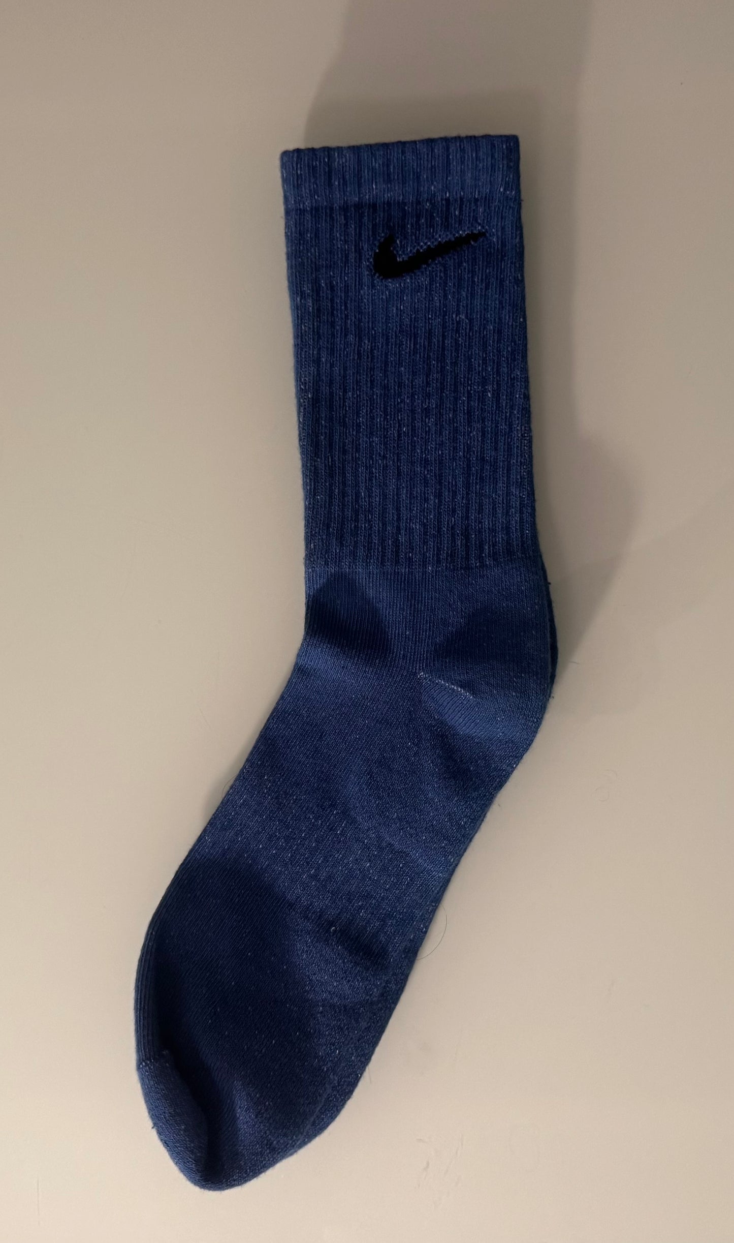 Hand-Dyed Nike Crew Socks – Custom Color | Unisex Tie-Dye Streetwear | All Colors Available | Pick Your Favorite Colors