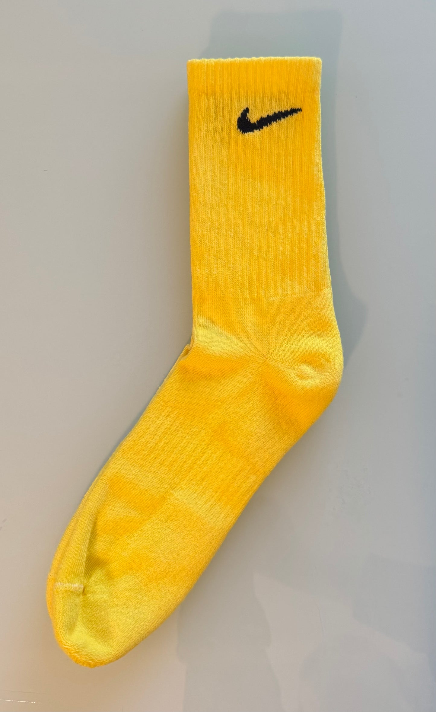 Hand-Dyed Nike Crew Socks – Custom Color | Unisex Tie-Dye Streetwear | All Colors Available | Pick Your Favorite Colors